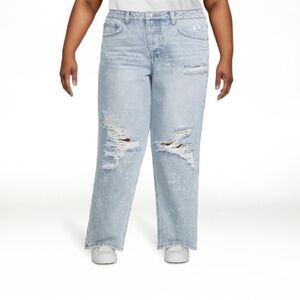 No Boundaries Juniors’ High Rise 90's Jeans